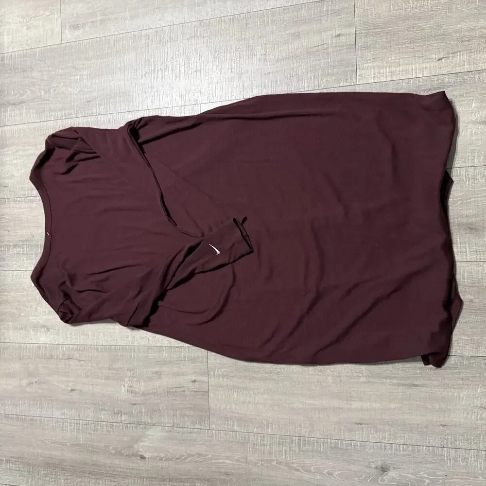 Nike Sportswear Chill Knit Tight Long Sleeve Midi Dress II5241 619 Women’s 2X